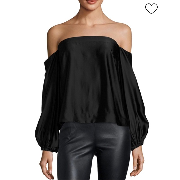 Elizabeth & James ‘Nolita’ Off-Shoulder Top - Picture 1 of 11